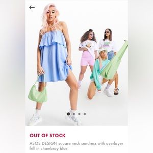 ASOS Design Sundress